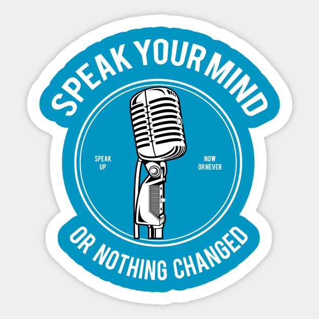 Antique Microphone Sticker by lionkingdesign